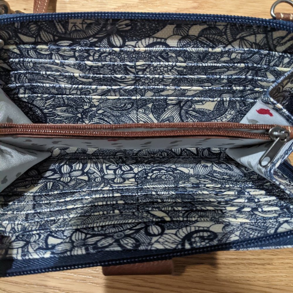 Wallet/Clutch with removable shoulder strap - Picture 3 of 4